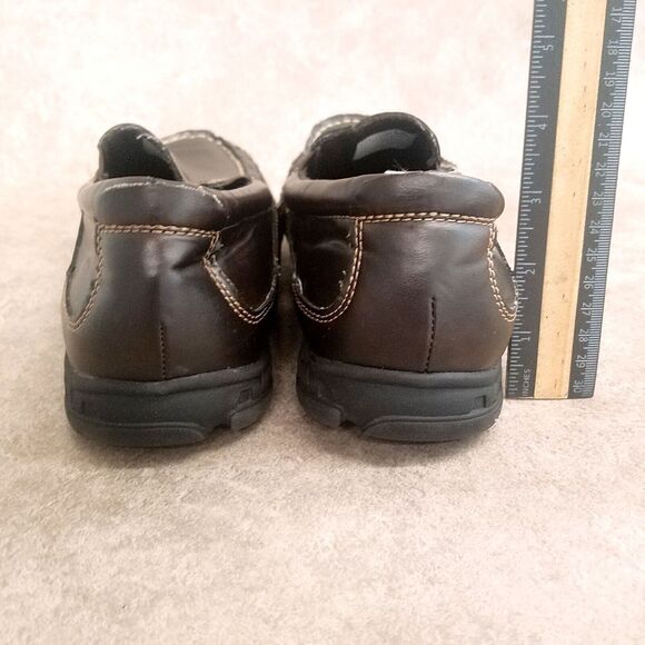 Madison Avenue Big Boys Size 8.5 Brown  Slip On Loafer Flats - Picture 6 of 11
